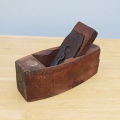 Antique Thomas Ibbotson & Co  wooden hand plane no. 8  Sheffield, England   circa mid-to-late 19th century