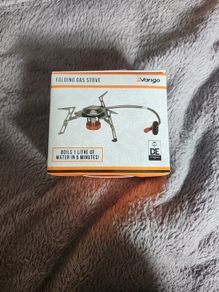 Folding gas stove