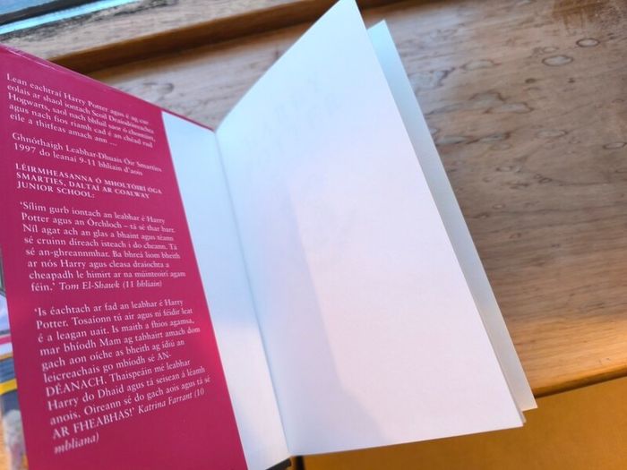 Rare Harry Potter and the Philosopher's Stone Irish 1st Edition