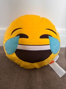 Laughing Emoji Cushion