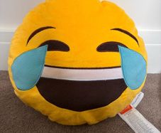 Laughing Emoji Cushion