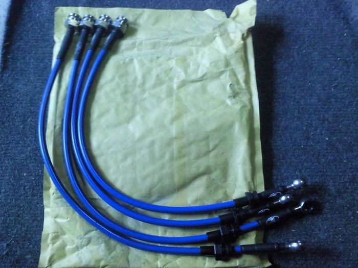 mitsubishi bradid brake lines