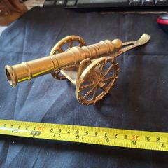 Beautiful Old Brass Cannon Postage Available or collection