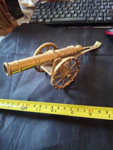 Beautiful Old Brass Cannon Postage Available or collection