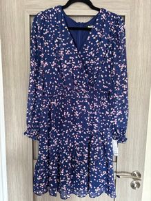 DKNY floral print dress