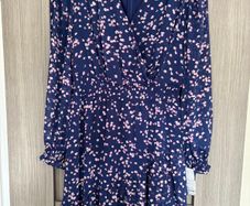 DKNY floral print dress