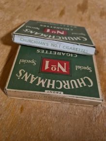 Rare Vintage Churchmans No 1 Special Vintage Packet Set 10 bad 20 Pack Variants