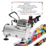 KKmoon Professional Air Compressor Set Airbrush Hobby Paint Spray Set Nail Art Sprayer with Braided Air Hose Image 3