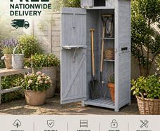 Wooden Shed Tall