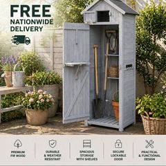Wooden Shed Tall