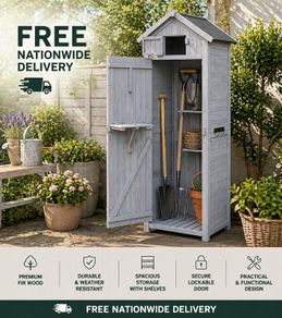 Wooden Shed Tall
