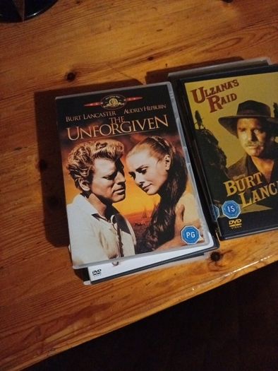 2 Burt Lancaster films on dvd.