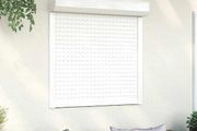 Roller Shutter Aluminium 100x100 cm White