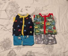 the little one sleepsuits x4