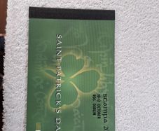 2003 Ireland St. Patrick's Day Stamp Booklet .