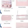 Hanging Packing Cubes - Pink Image 2
