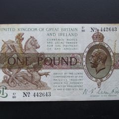 Great Britain. One Pound Nd (1923)