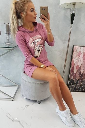 dress with lips