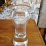 Studio Hand Blown Free Form Vase. Very Heavy. Image 2