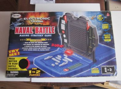 Eztec Electronic Talking Naval Battle Game 86805