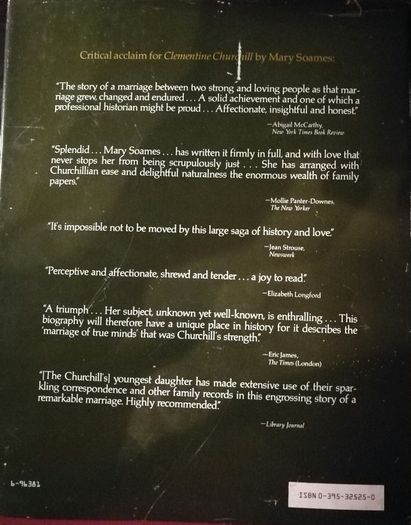 Winston Churchill Book.