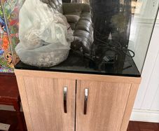 Fish tank and cabinet