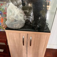 Fish tank and cabinet