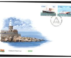 2006 Ireland Centenary of the Rosslare-Fishguard Ferry Service Stamps An Post First Day Cover (FDC)