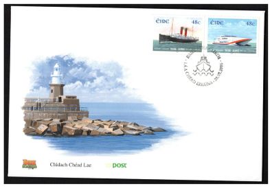 2006 Ireland Centenary of the Rosslare-Fishguard Ferry Service Stamps An Post First Day Cover (FDC)