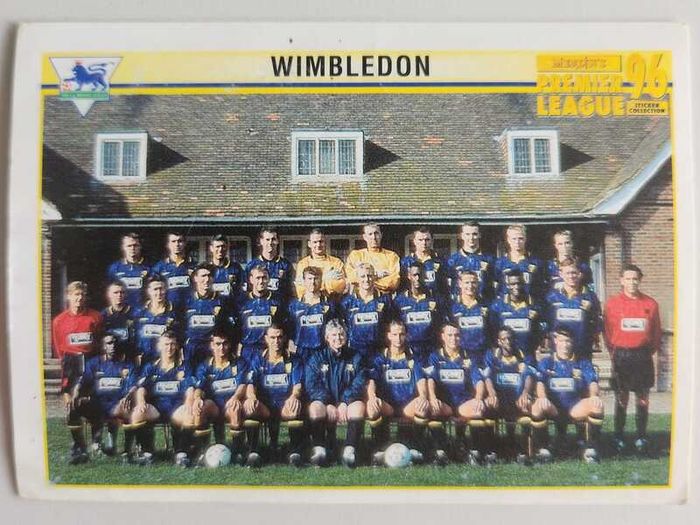 '96 Premier League - Merlin stickers