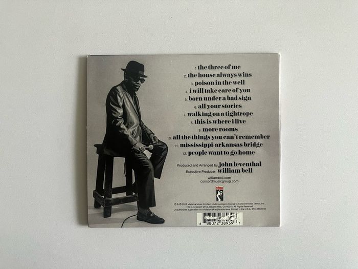 William Bell This Is Where I Live CD Digipak Stax NM