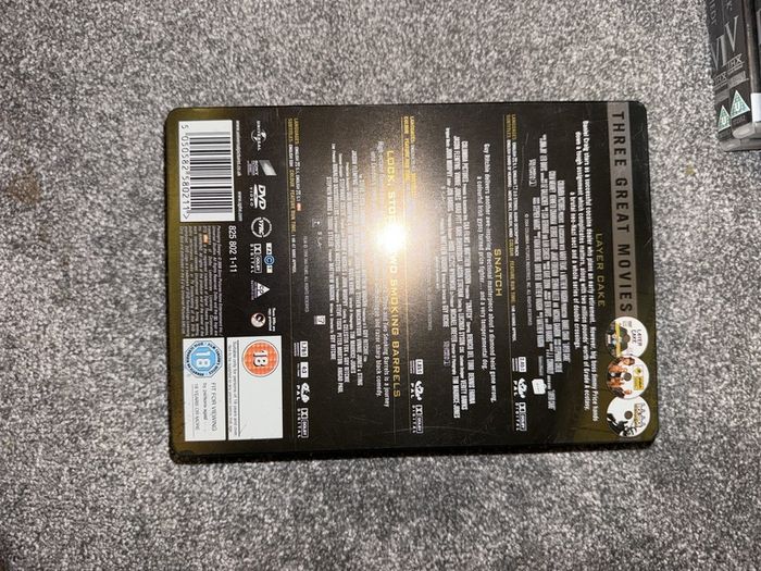 Layer Cake/Snatch/Lock Stock Steelbook
