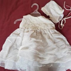 Christening dress and bonnet