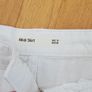 Dunnes white denim skirt Image 3
