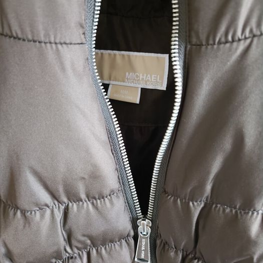 Designer Michael Kors down feather puffer body warmer gilet waistcoat M 10/12 jacket