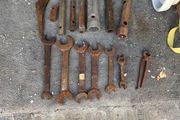 Collection of vintage spanners