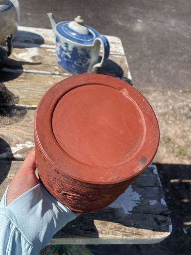 Chinese Zisha Yixing Clay Vase/brush pot