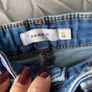 Name it distressed jeans, slim fit with adjustable waist, 110cm, 4-5 years Image 3