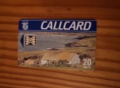 Irish Cottage callcard