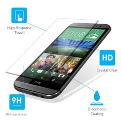 Premium Tempered Glass Screen Protector Film Cover Protection for HTC ONE M8