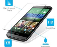 0.3mm Premium Tempered Protective Glass Screen Protector for HTC One M8