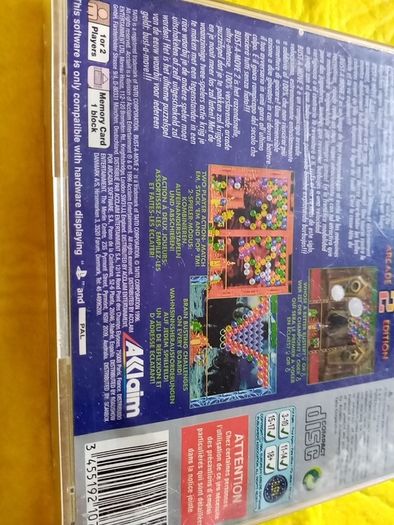 Bust a move 2 Arcade Edition PlayStation 1ps1 PlayStation 2 ps2 games Original