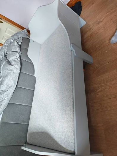 Nested toddler bed with mattress