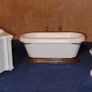 Dolls house wooden bathroom furniture Image 2