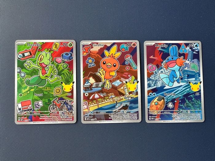 Pokemon First Partner Illustration Collection Series 3 Hoenn For Sale ...