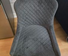 4 x Jysk Pebringe Dining Chair Grey