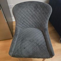 4 x Jysk Pebringe Dining Chair Grey