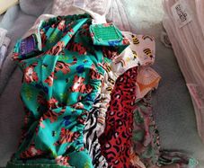 Cloth nappy bundle liners, boosters and wet bags