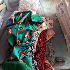 Cloth nappy bundle liners, boosters and wet bags
