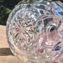 Magnificent Pair of Vintage Cut Glass Perfume Decanters Image 8